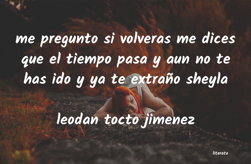 Frases de leodan tocto jimenez