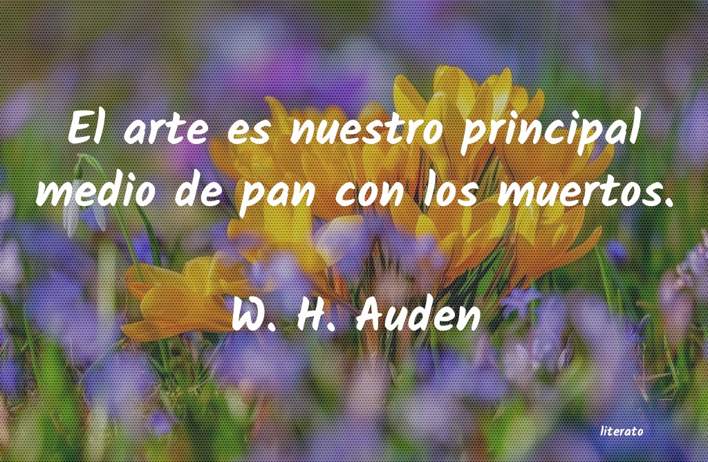 frases de W. H. Auden
