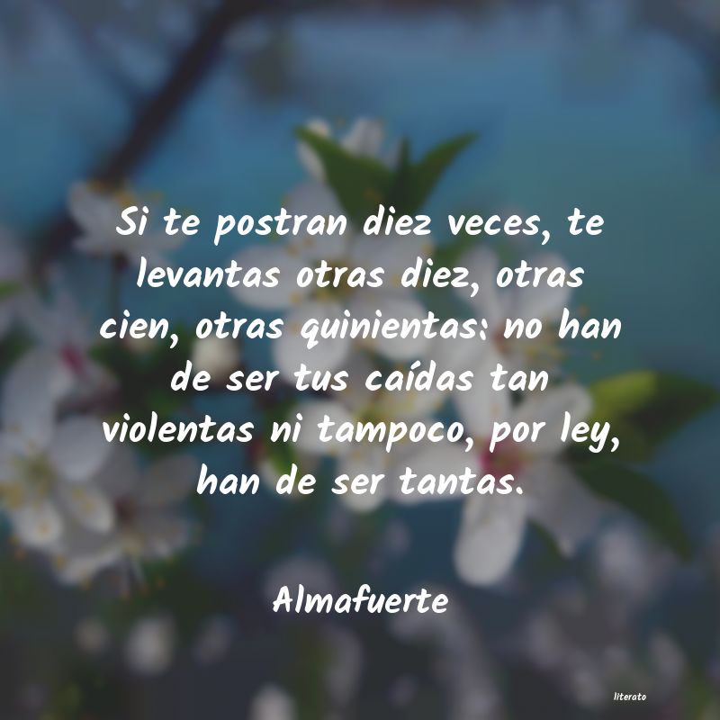 frases de Almafuerte