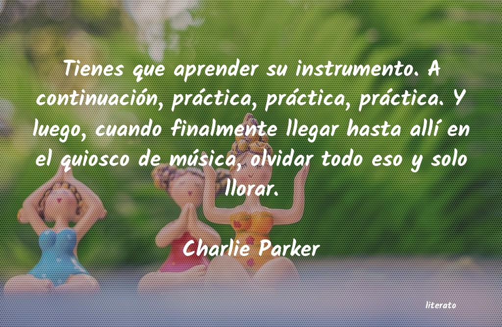 Frases de Charlie Parker