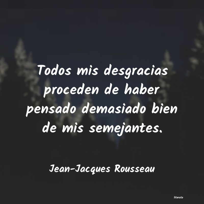 Frases de Jean-Jacques Rousseau