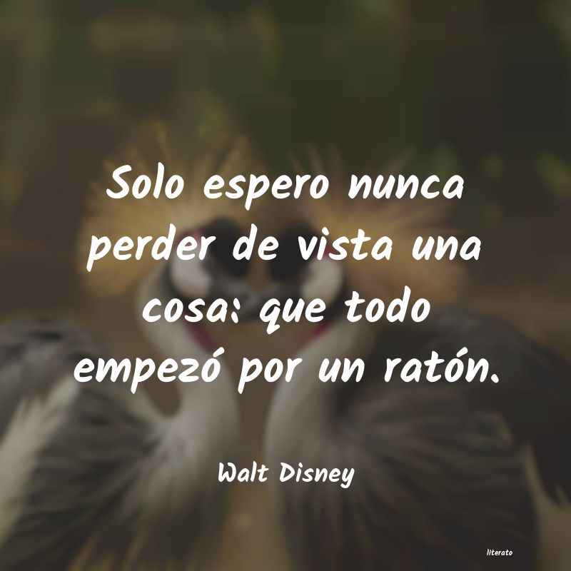 frases de Walt Disney