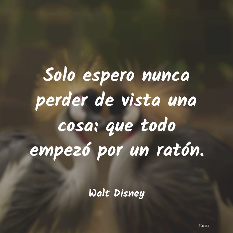 Frases de Walt Disney