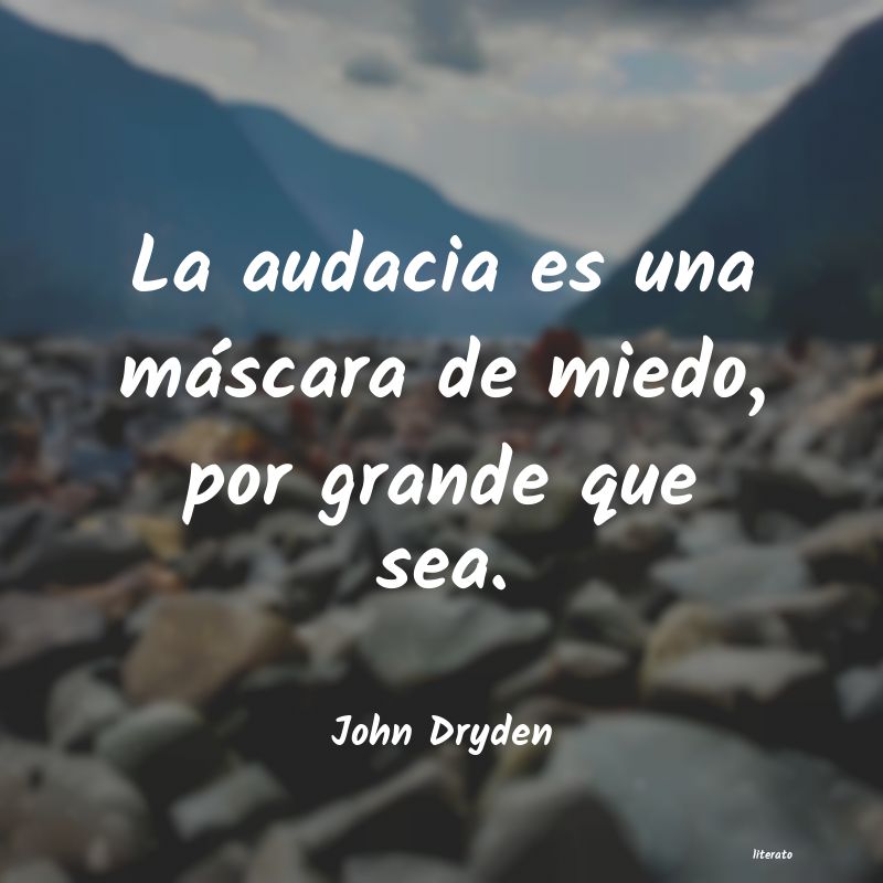 Frases de John Dryden