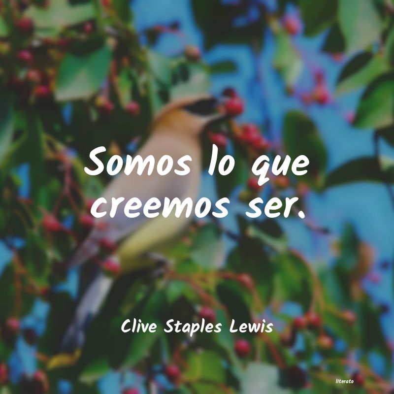 frases de Clive Staples Lewis