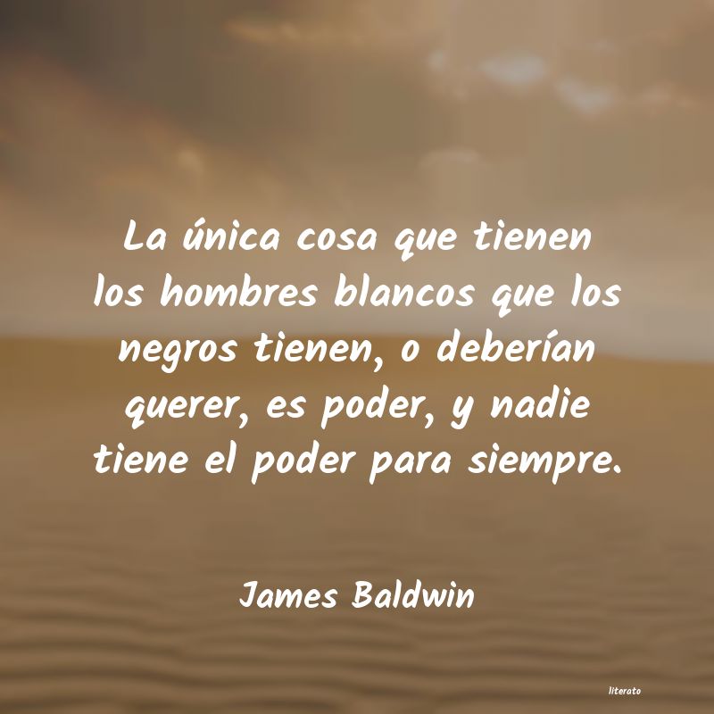 Frases de James Baldwin