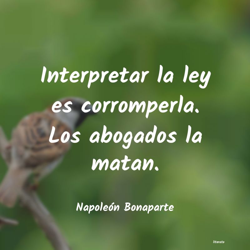 Frases de Napoleón Bonaparte