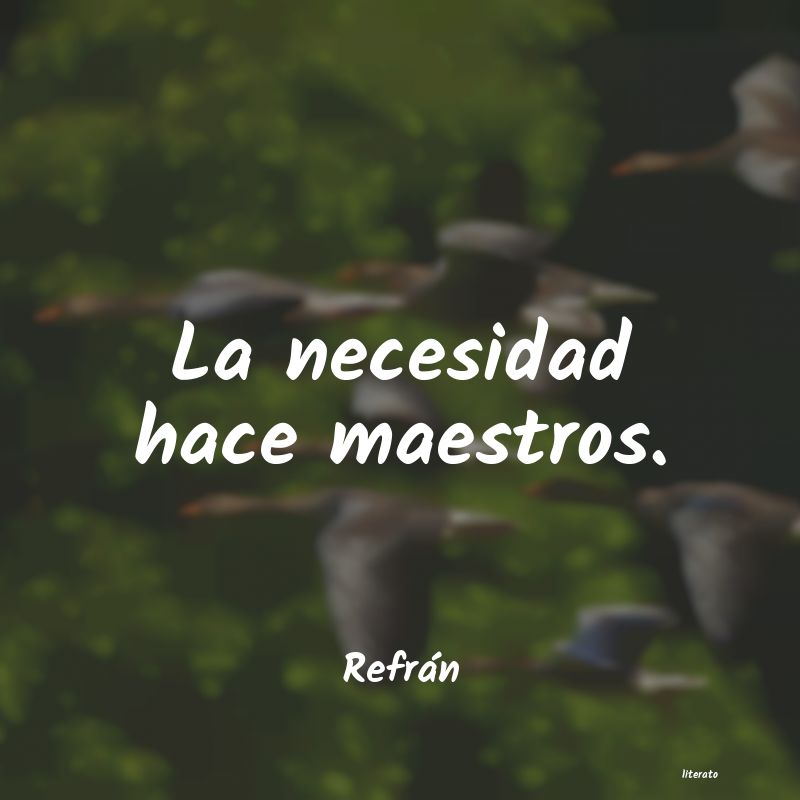 frases de Refrán