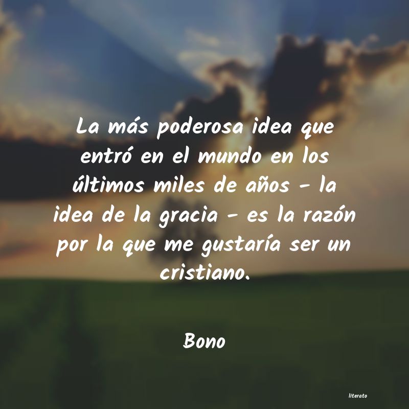 frases de Bono