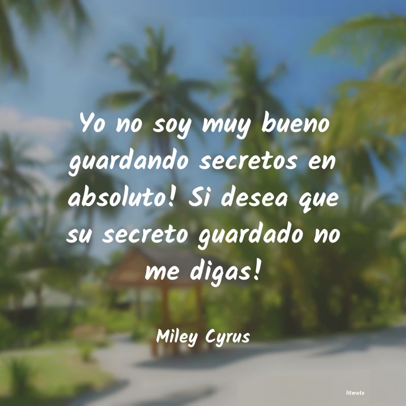 frases de Miley Cyrus