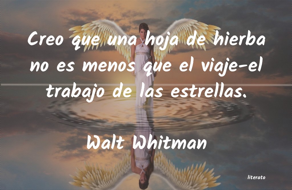 Frases de Walt Whitman