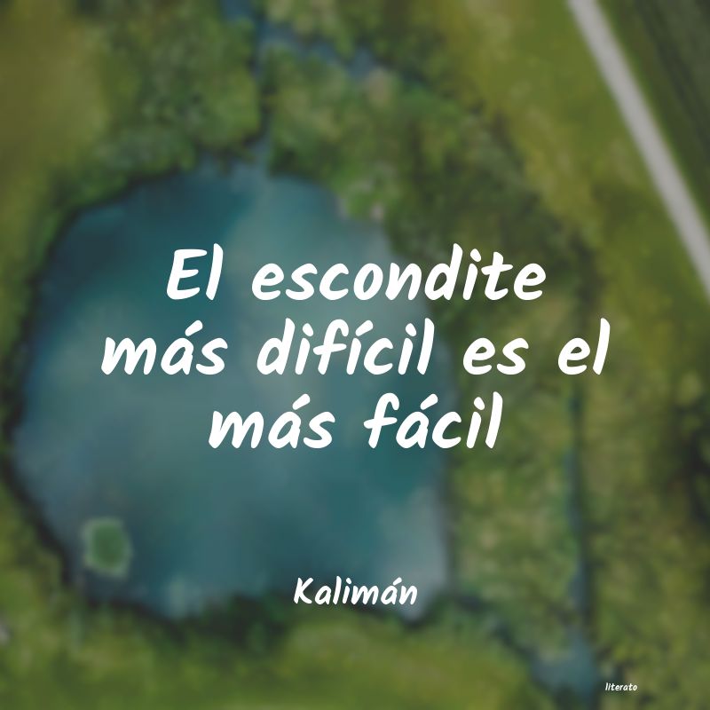 frases de Kalimán