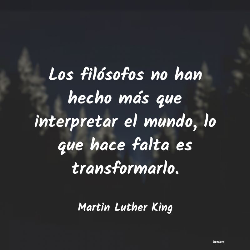 Frases de Martin Luther King