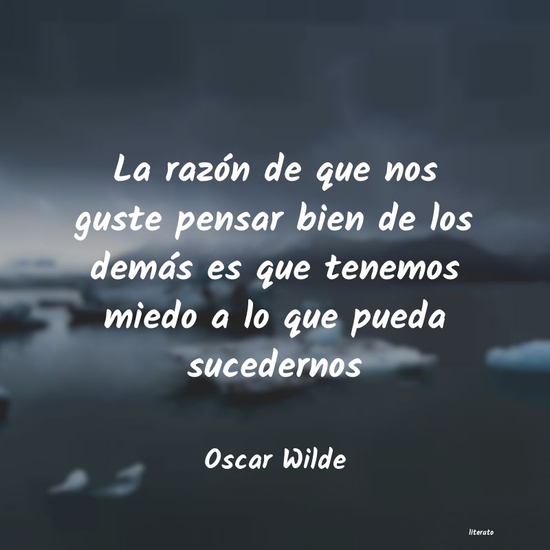 Frases de Oscar Wilde