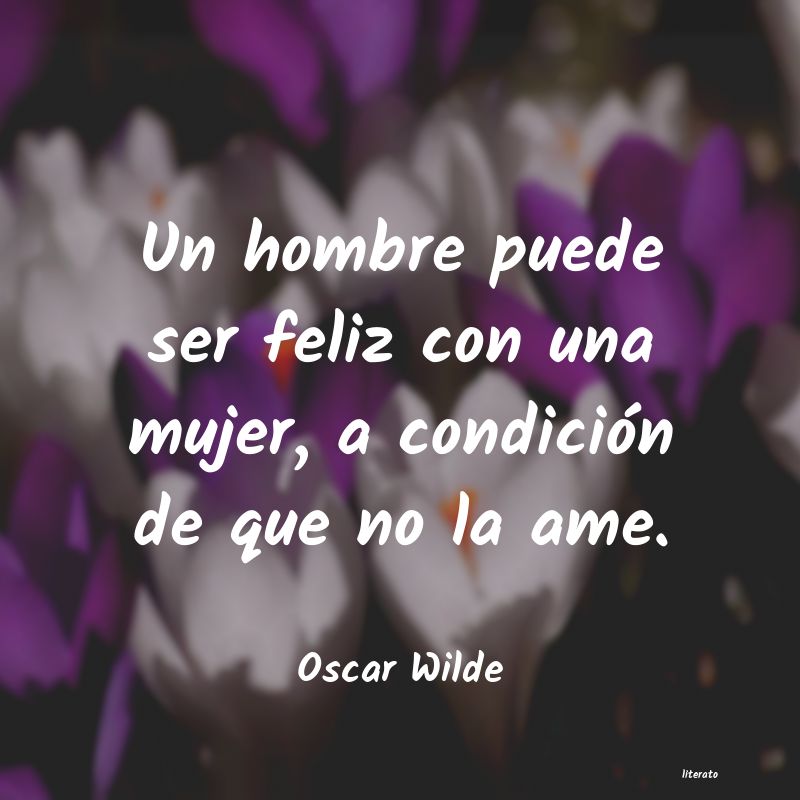 frases de Oscar Wilde