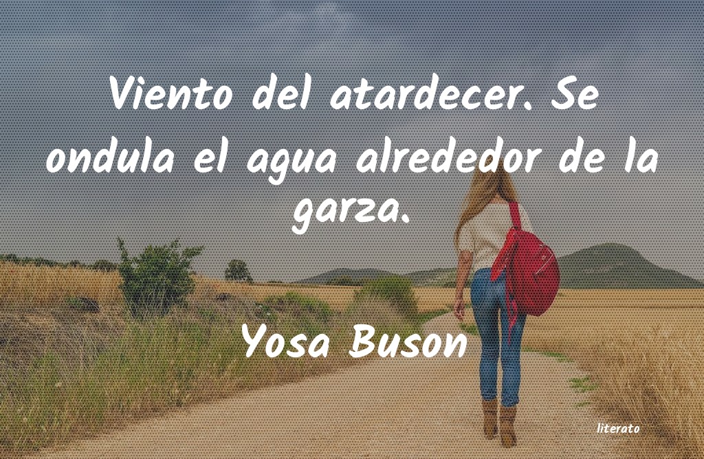 Frases de Yosa Buson