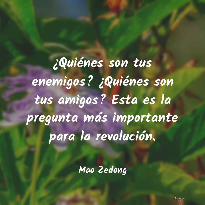 Frases de Mao Zedong