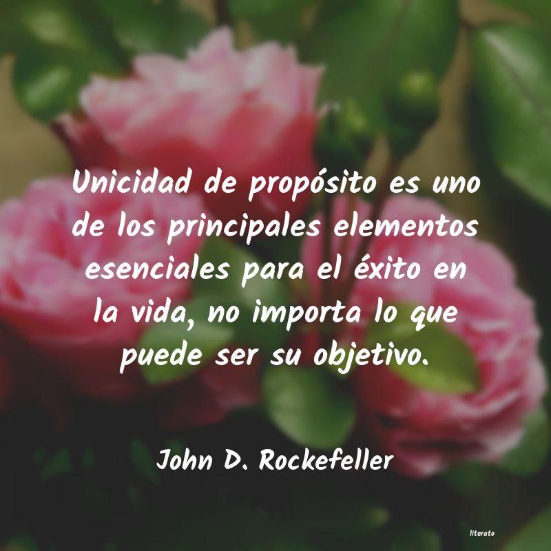 frases de John D. Rockefeller