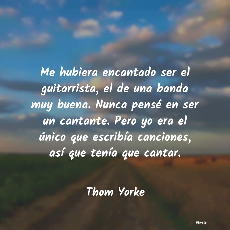 Frases de Thom Yorke