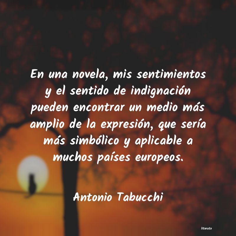 frases de Antonio Tabucchi