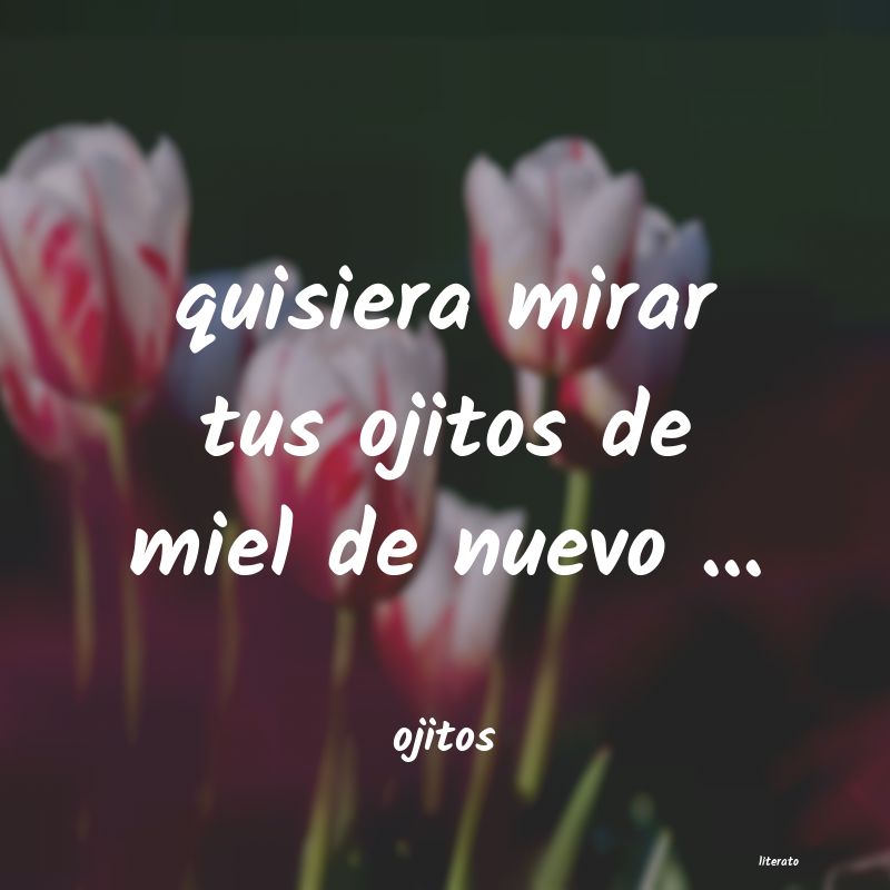 Frases de ojitos