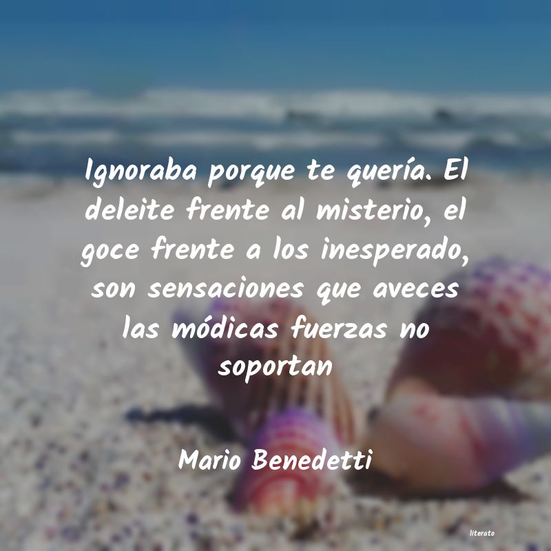 Frases de Mario Benedetti