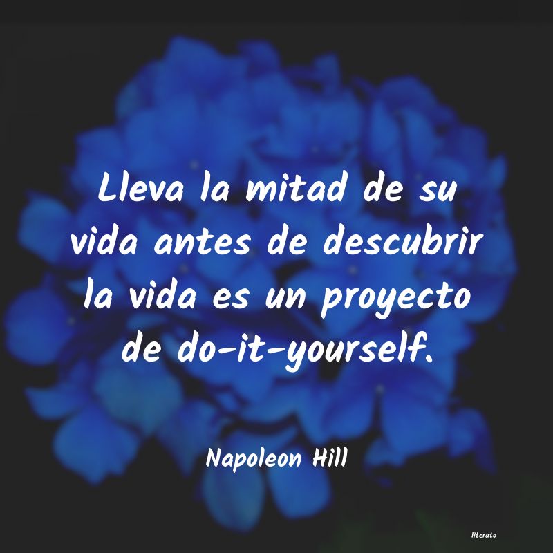 frases de Napoleon Hill