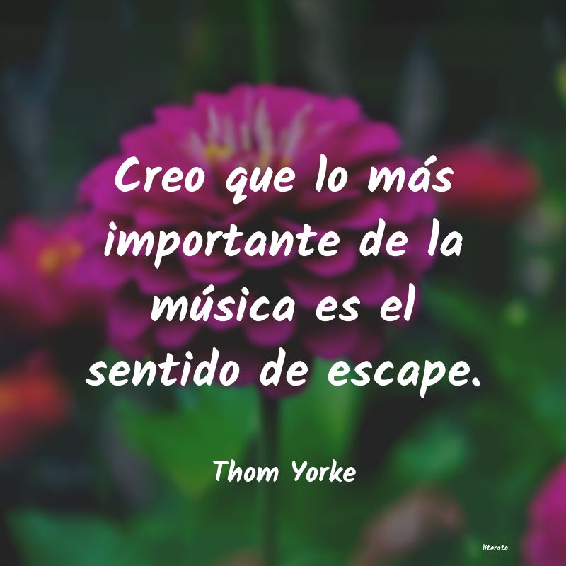 Frases de Thom Yorke