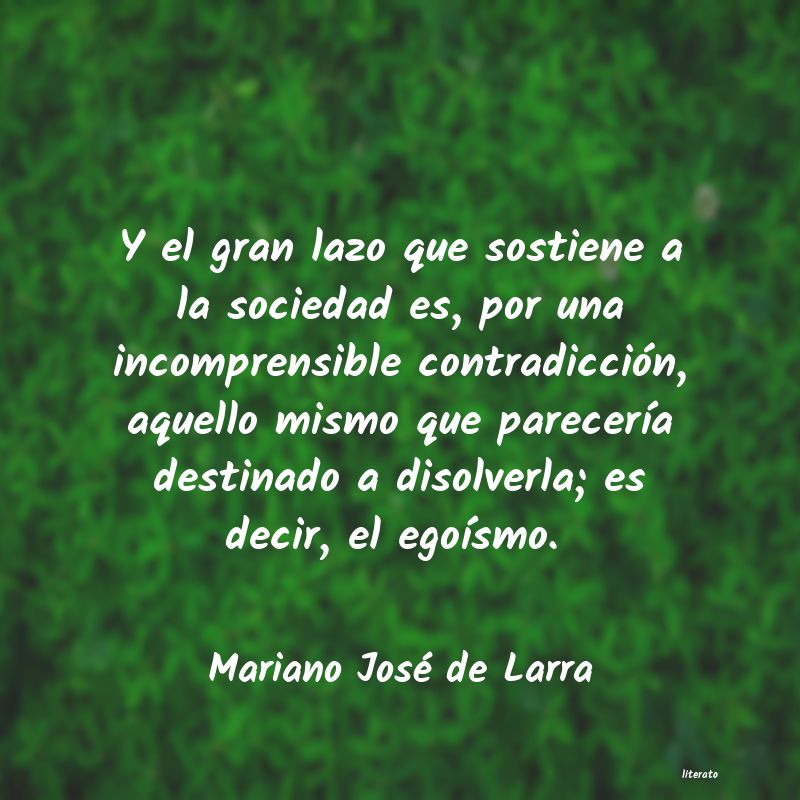 frases de Mariano José de Larra