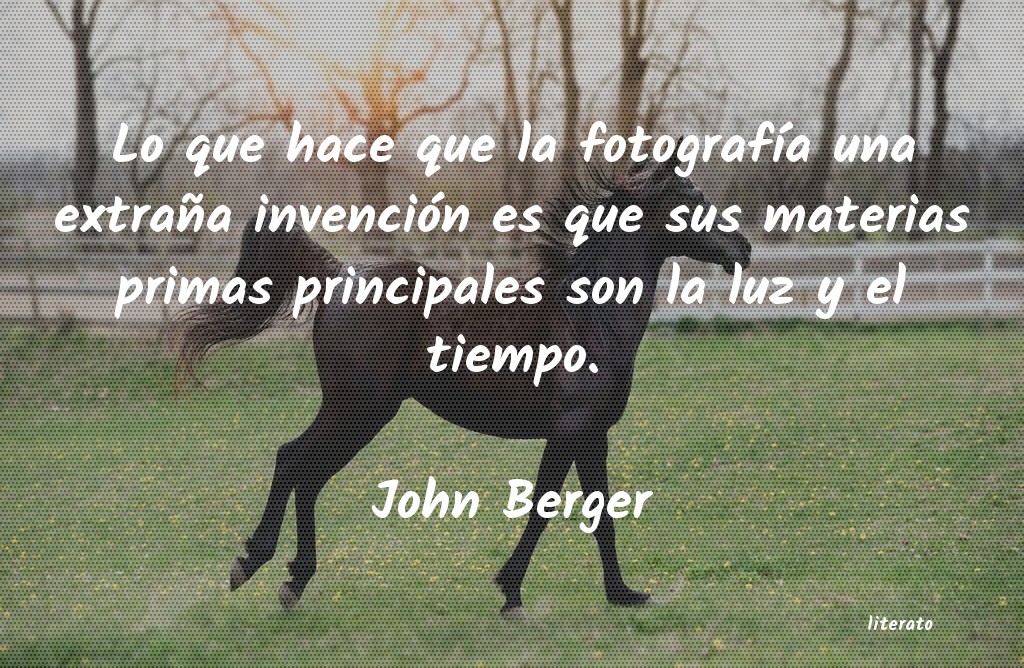 frases de John Berger