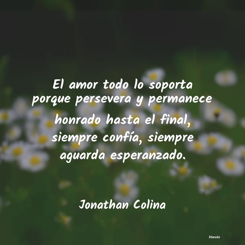 Frases de Jonathan Colina