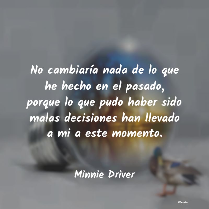 Frases de Minnie Driver