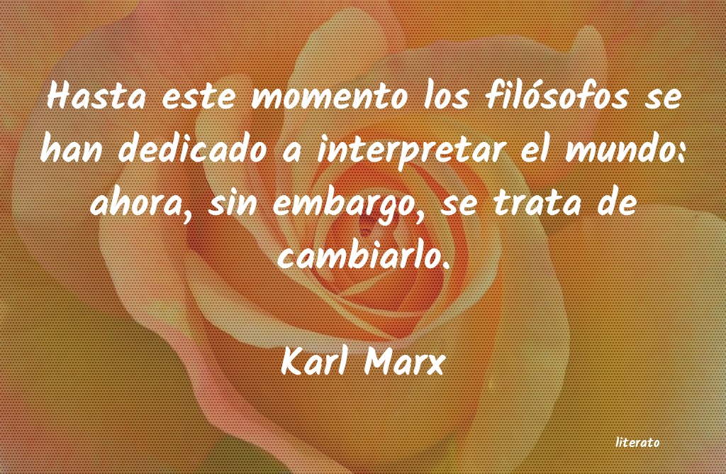 frases de Karl Marx