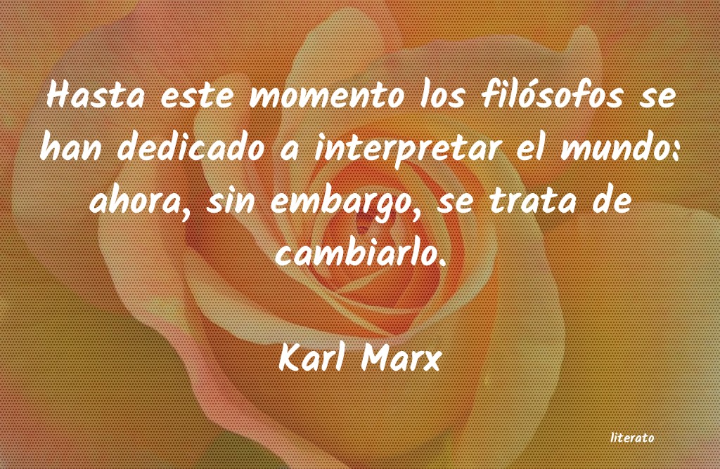 Frases de Karl Marx