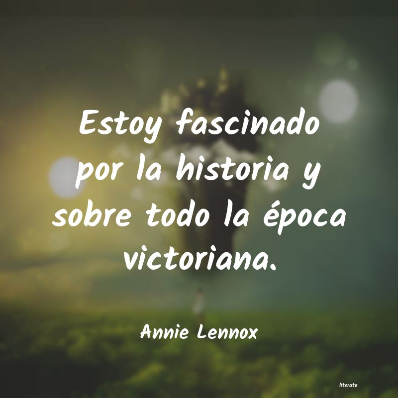 Frases de Annie Lennox