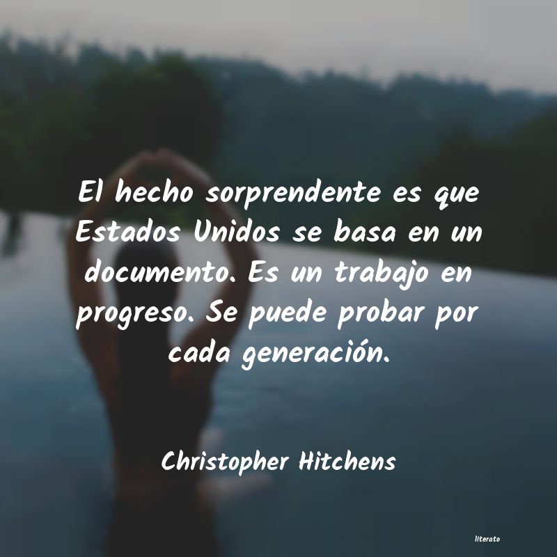 frases de Christopher Hitchens