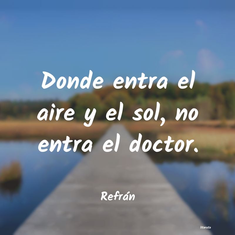 frases para un doctor