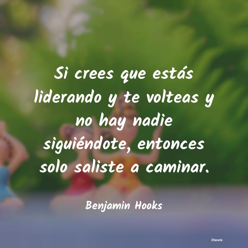 Frases de Benjamin Hooks