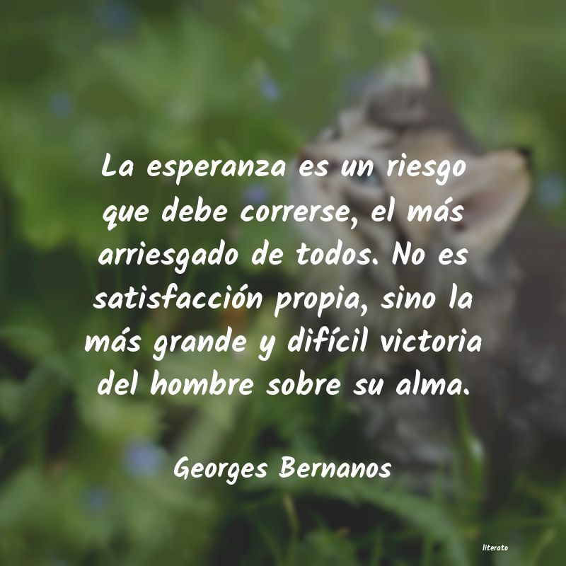 frases de Georges Bernanos