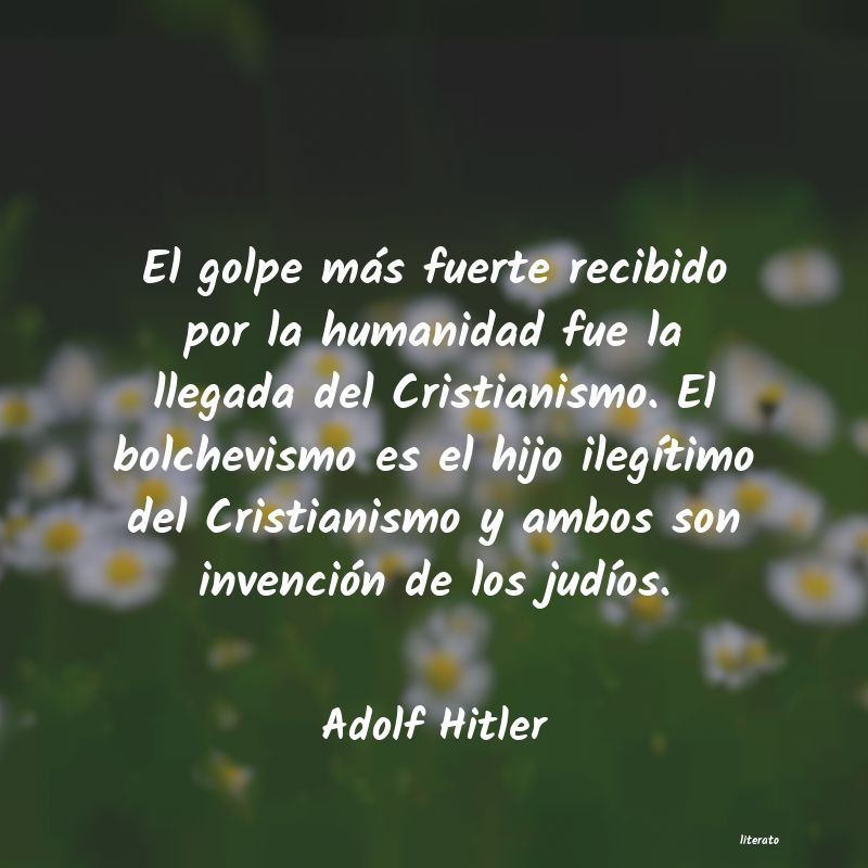 Frases de Adolf Hitler