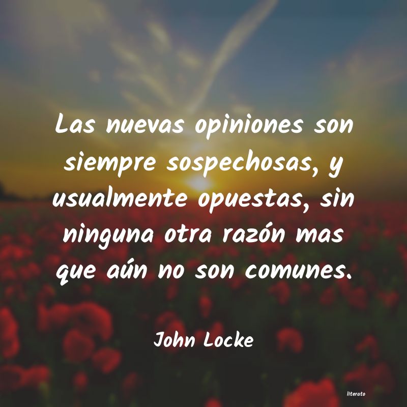 Frases de John Locke