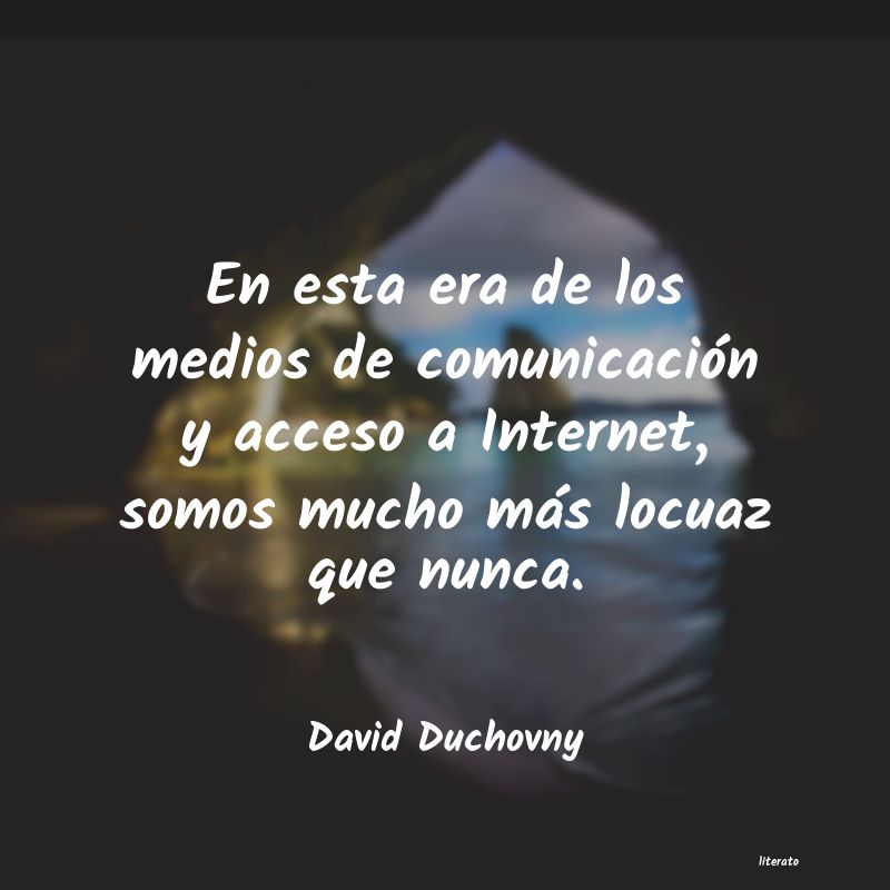 frases de David Duchovny