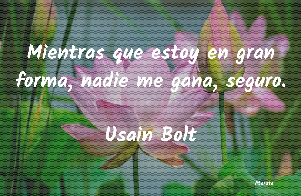 frases de Usain Bolt