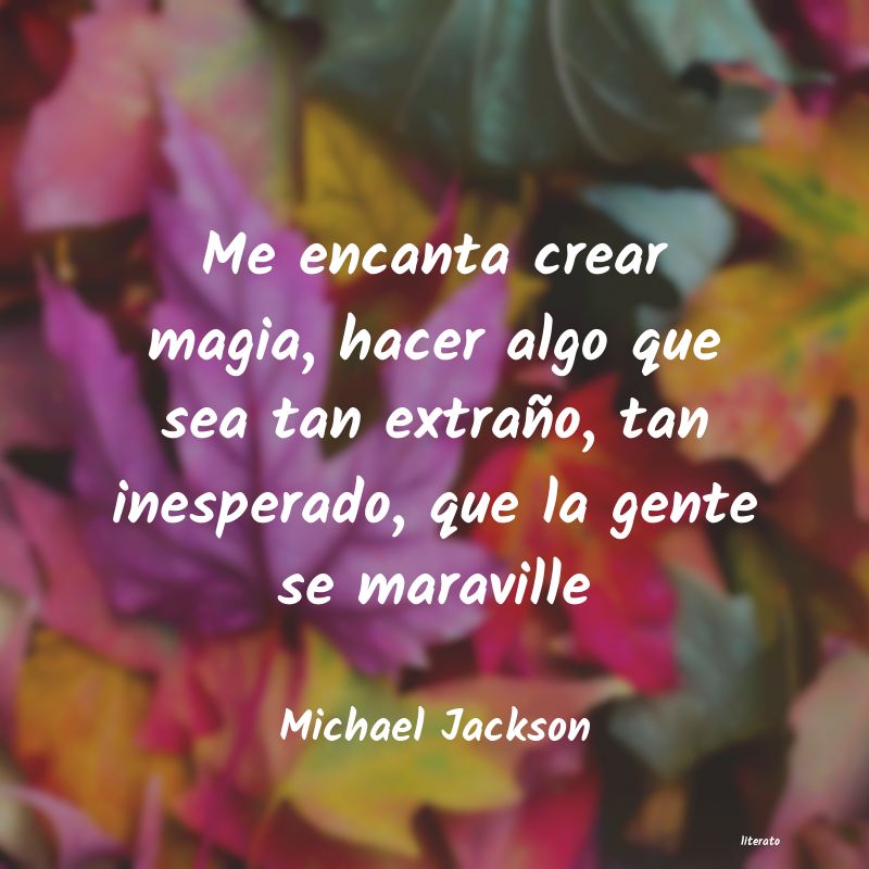 Frases de Michael Jackson