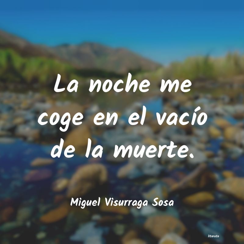 Frases de Miguel Visurraga Sosa