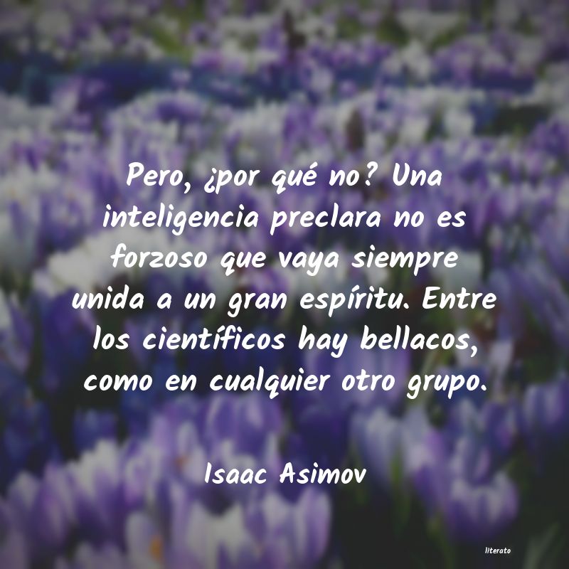 frases de Isaac Asimov