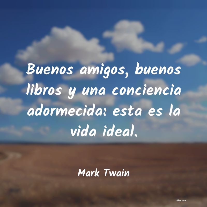 frases de Mark Twain
