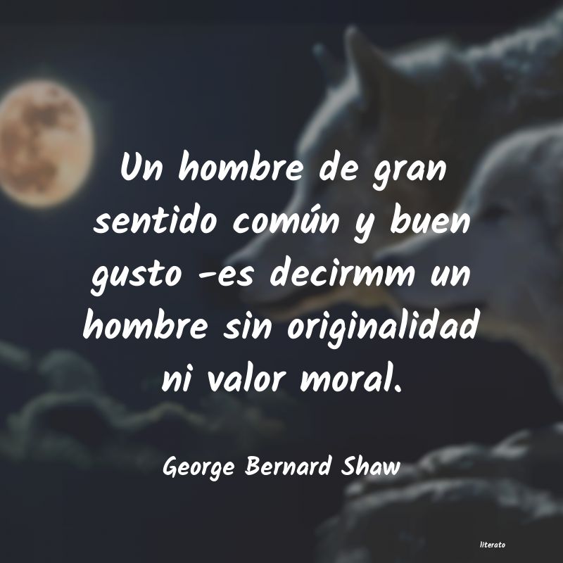 frases de George Bernard Shaw