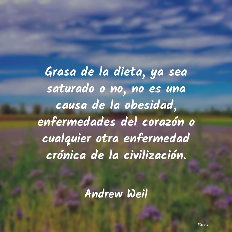 Frases de Andrew Weil