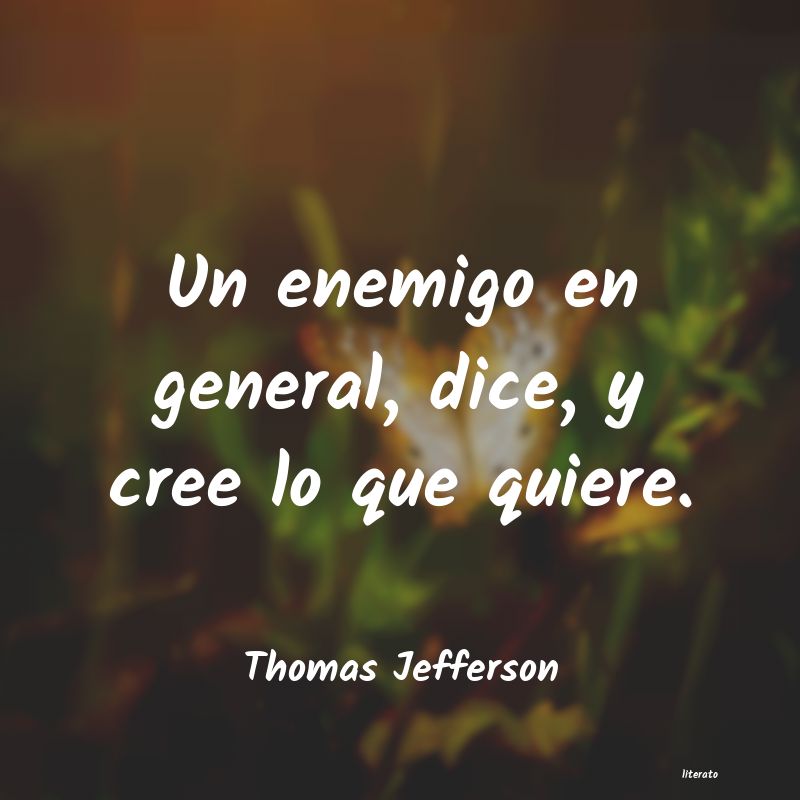 Frases de Thomas Jefferson